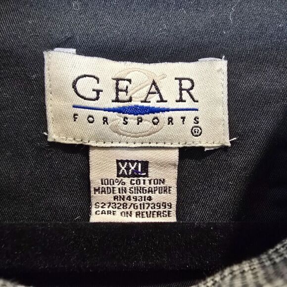 Gear For Sports Houndstooth Button Down Alcan Oswego Works Shirt Mens Sz XXL - Picture 11 of 11